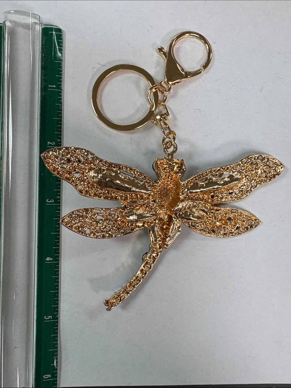 Dragonfly bag charm/keychain large